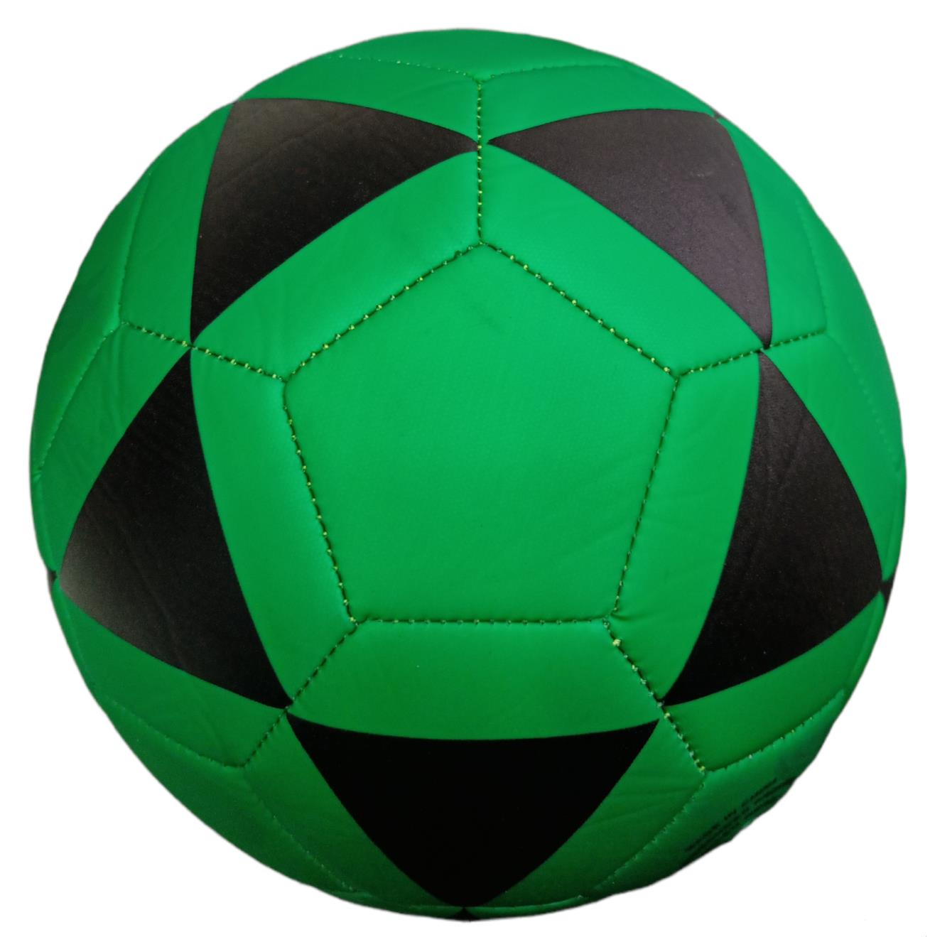Avessa 3 Astar Futbol Topu No.5 Yeşil Siyah Desenli
