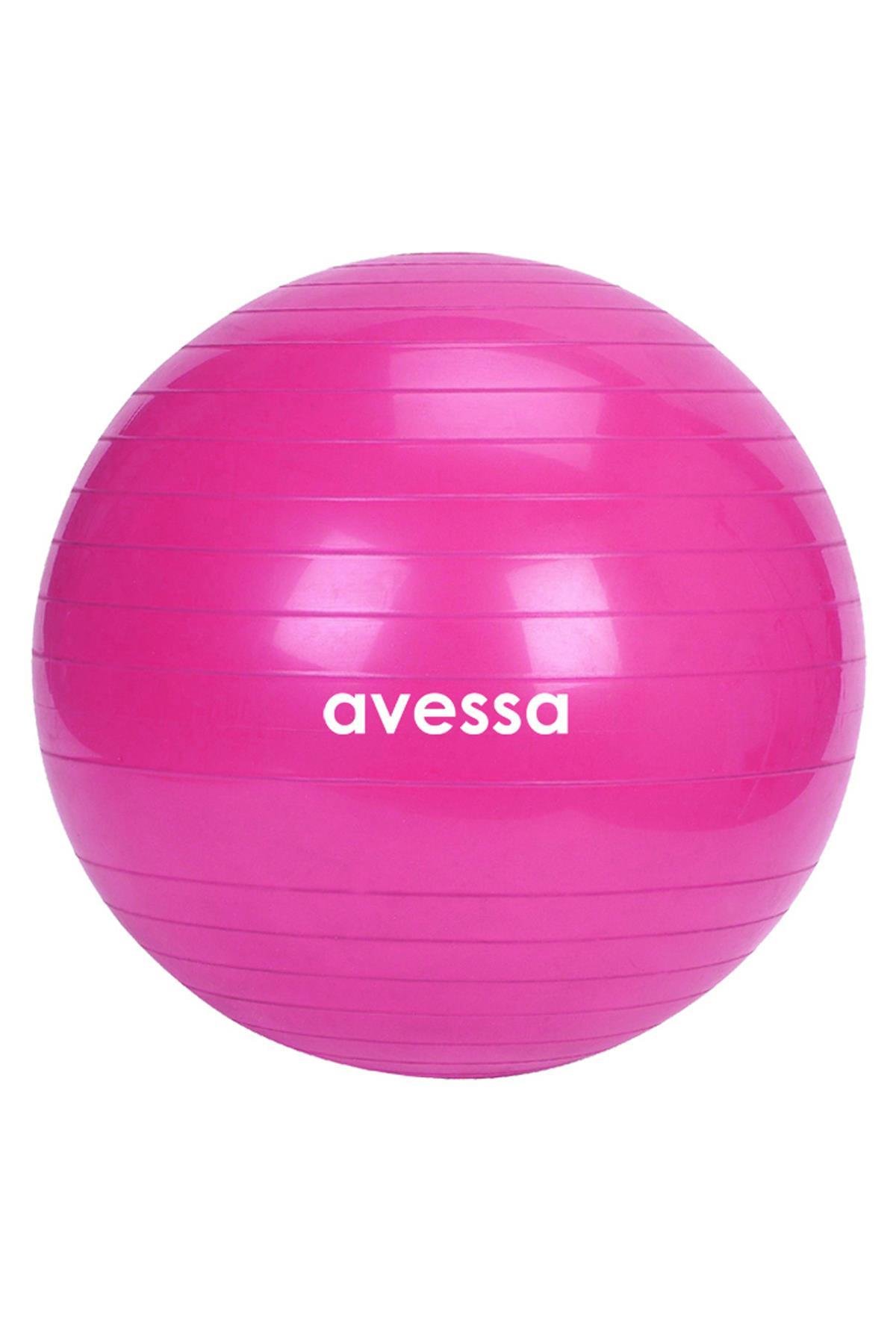 Avessa 55 Cm Pilates Topu Poşet Ambalaj BPT-55 Pembe