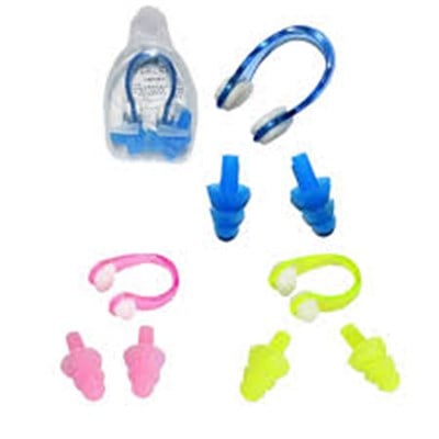 AVESSA BURUN KULAK TIKAÇ SET (PEMBE-MAVİ-SARI)