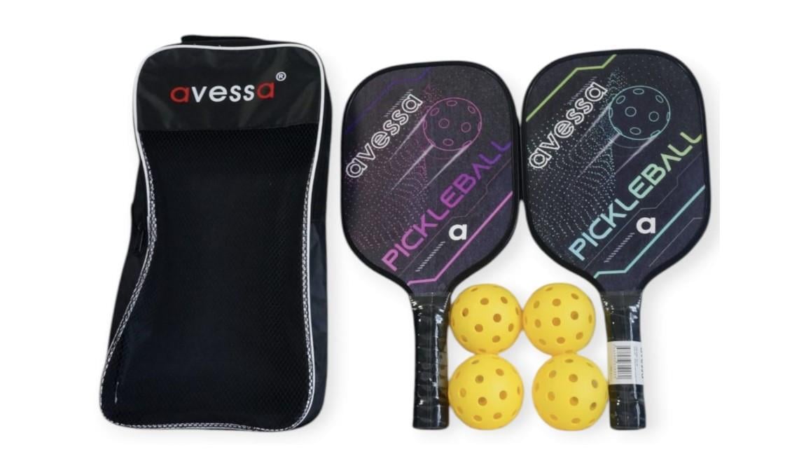 Avessa Pkl-150 Ahşap Paddle Raketi Seti