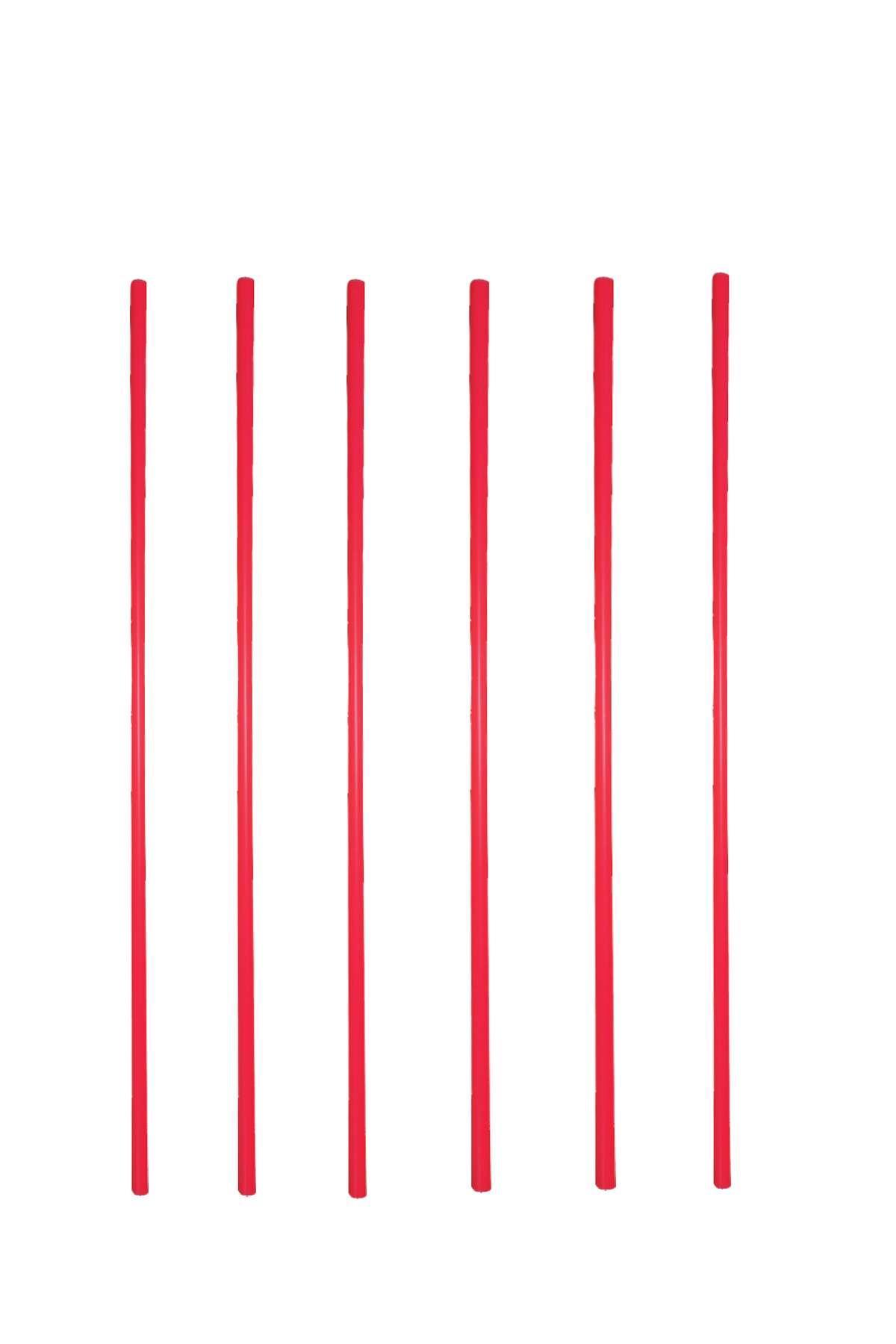 Avessa Slm-20 Slalom Çubuğu 150 cm Kırmızı 6lı