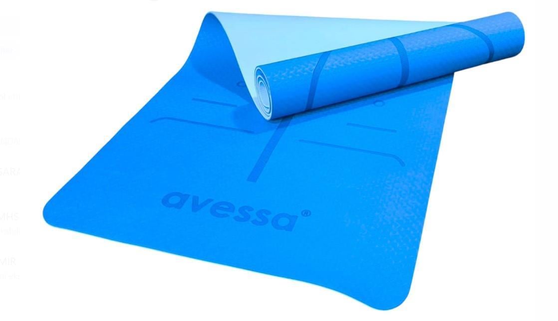 Avessa Tpe-20 Çift Renk Tpe Pilates Minderi Mavi