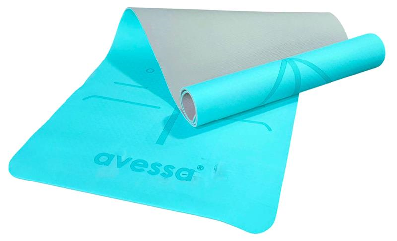 Avessa Tpe-60 Çift Renk Tpe Pilates Minderi Turkuaz