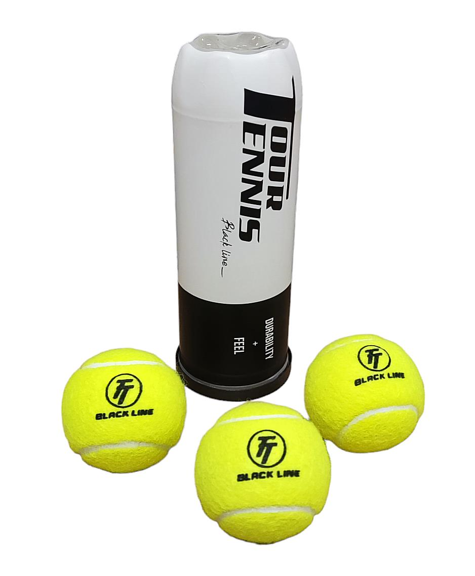 Avessa Tz-2 Maç Tenis Topu Black Line 3lü