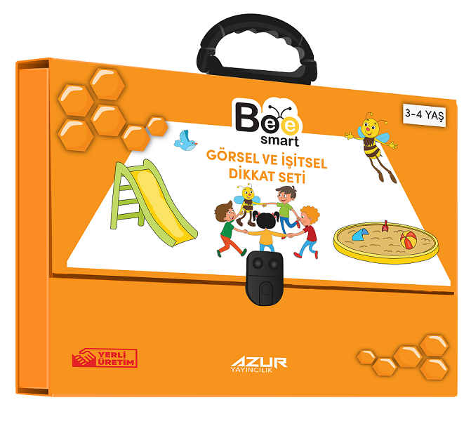 Bee Smart - Görsel ve İşitsel Dikkat Seti 3-4 Yaş