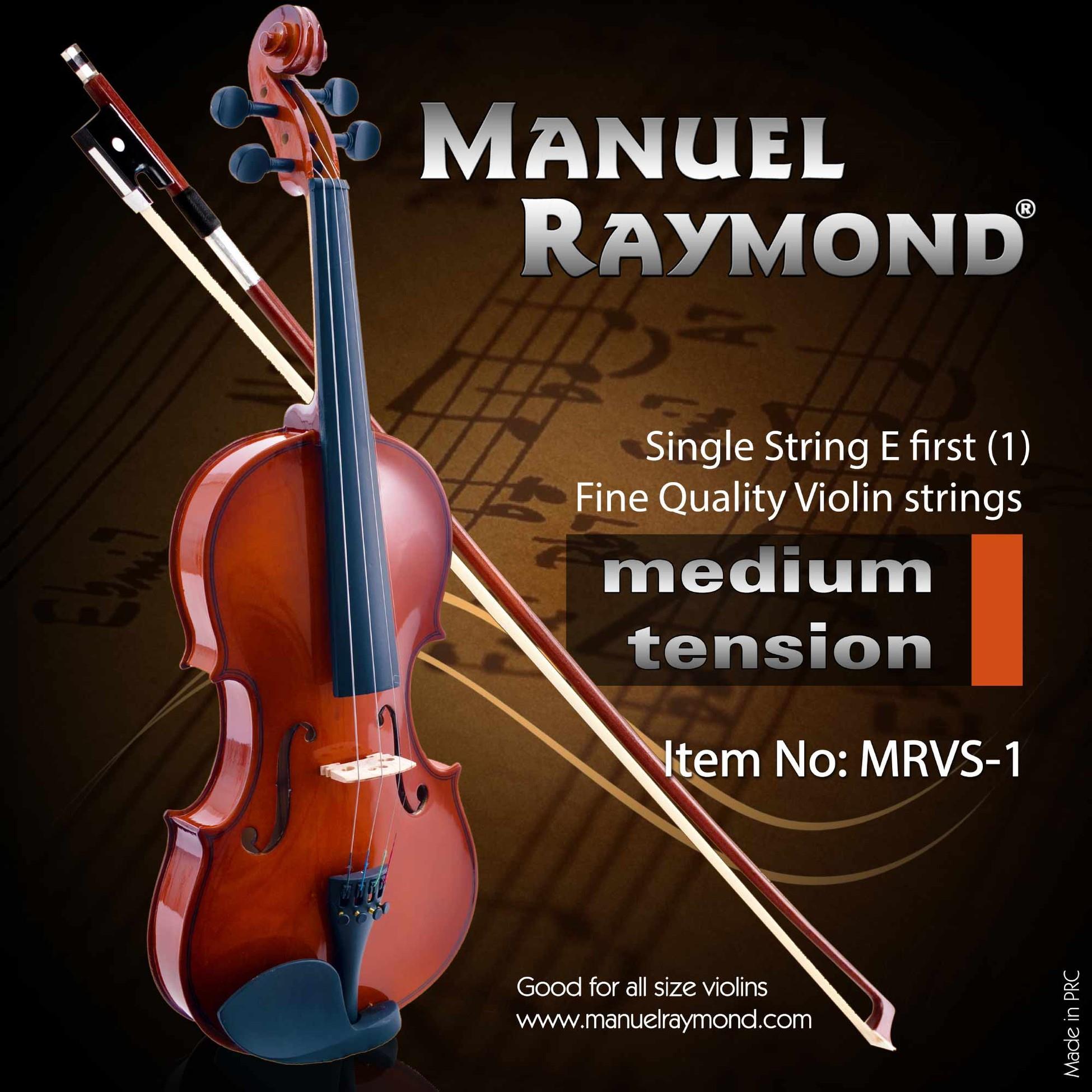 Keman Teli Tek 1. Mi Manuel Raymond MRVS1