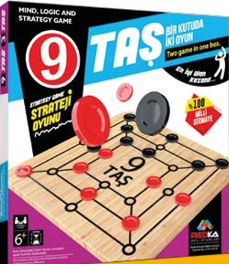 Redka 9 Taş 3 taş Oyunu