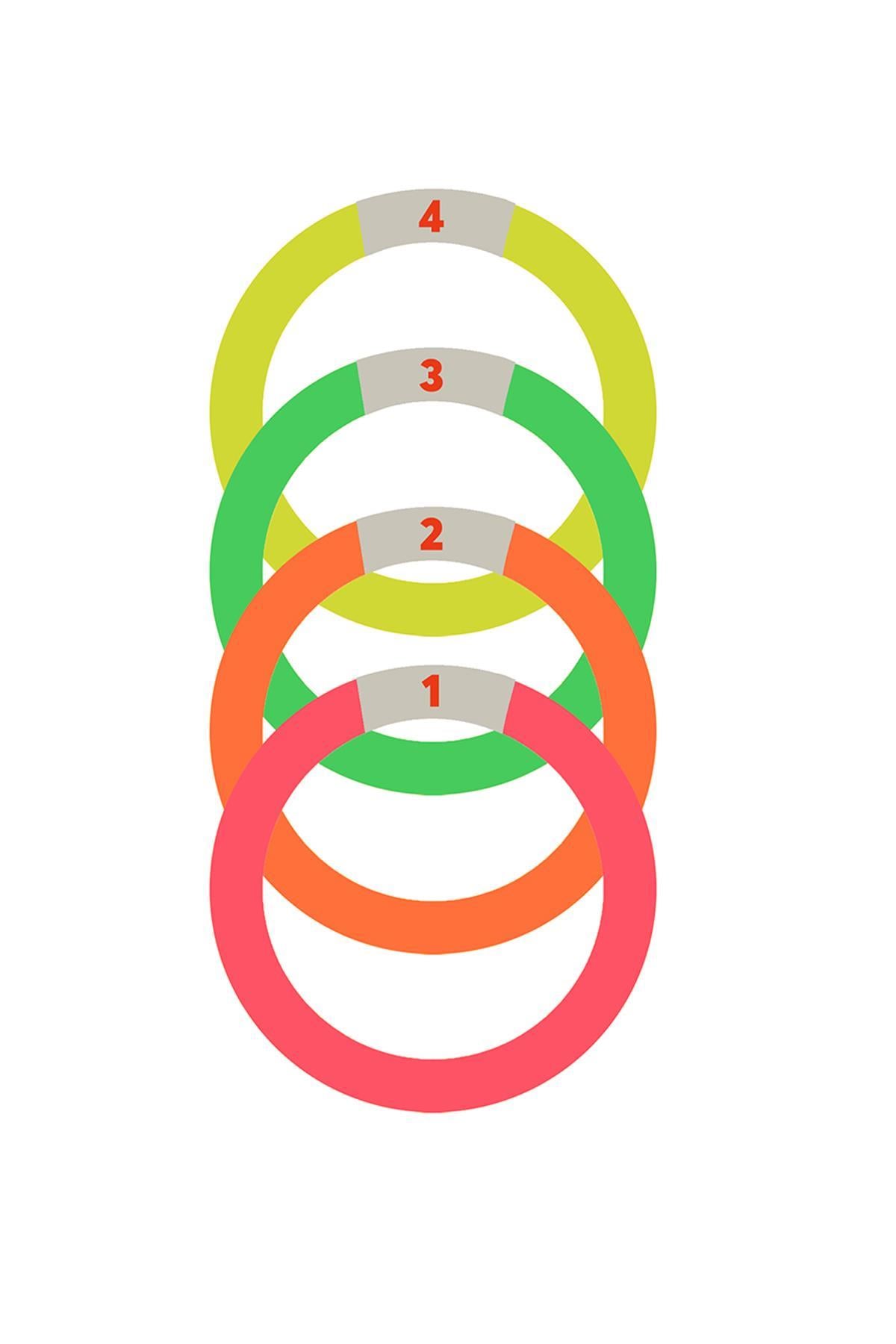 Scucs 1357 Havuz Dip Numaralı Çember Seti 4lü
