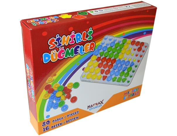 Sihirli Düğmeler 80 Prç.