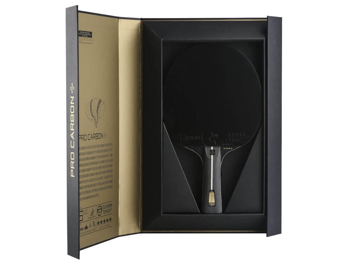 Stiga Bat Pro Carbon Plus-5 Star Masa Tenisi Raketi 1215-2820-01