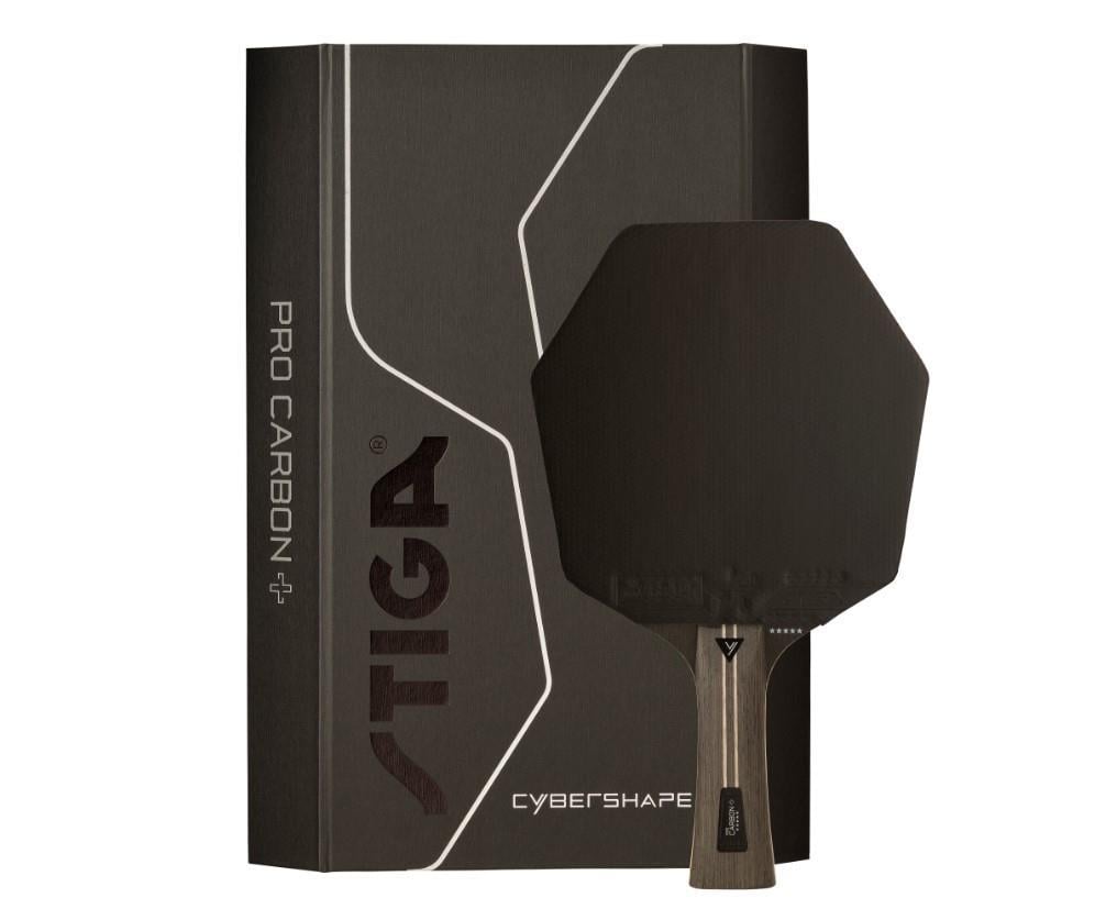 Stiga Bat Pro Carbon Plus Cybershape 5 Star Masa Tenisi Raketi 1215-0401-35