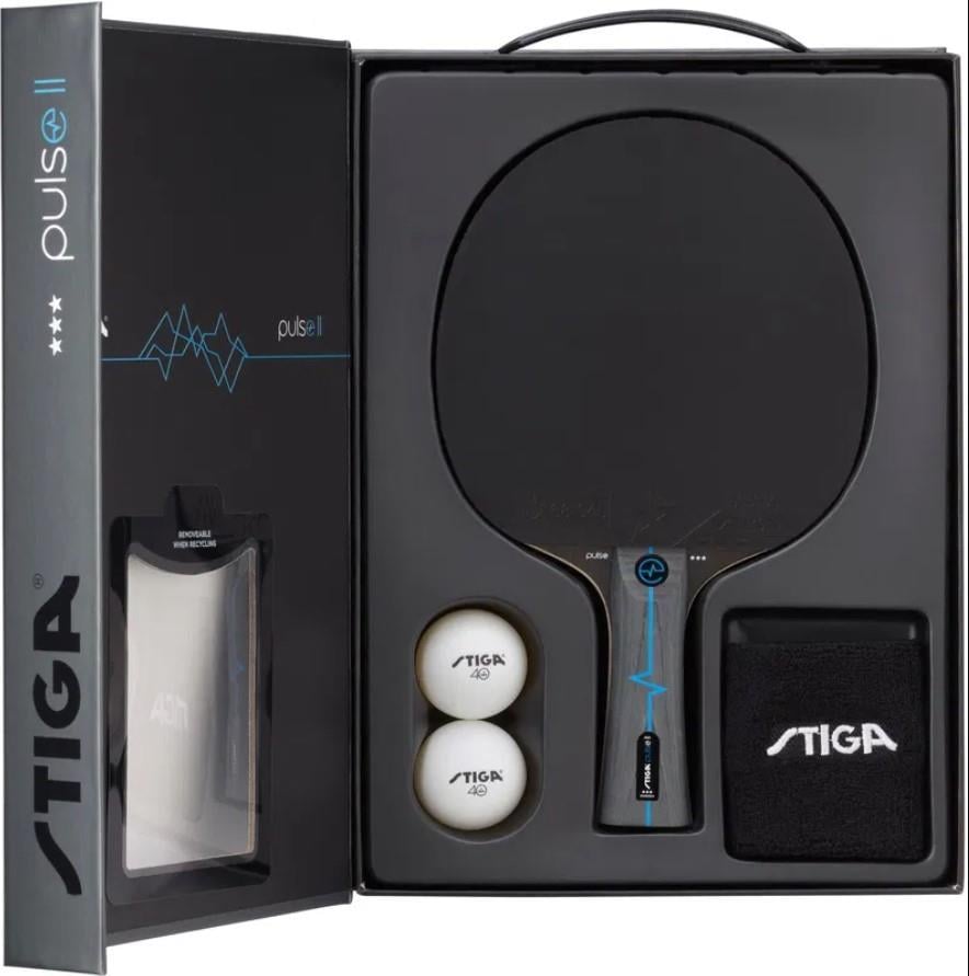 Stiga Set Pulse II 3 Star Masa Tenisi Raketi Seti 1213-0606-35