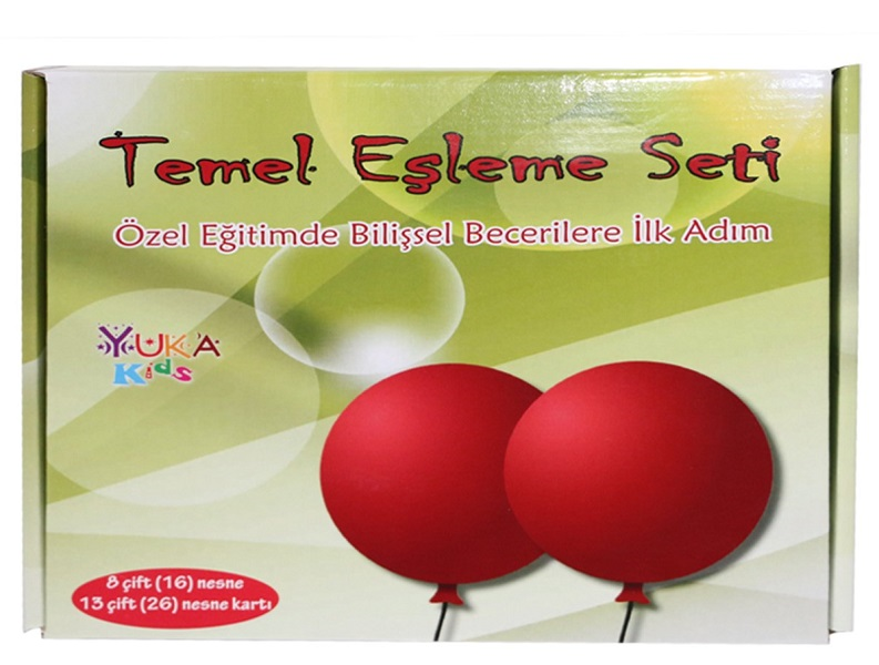 Temel Eşleme Seti - Gerçek Nesneler ve Resimli Kartlar