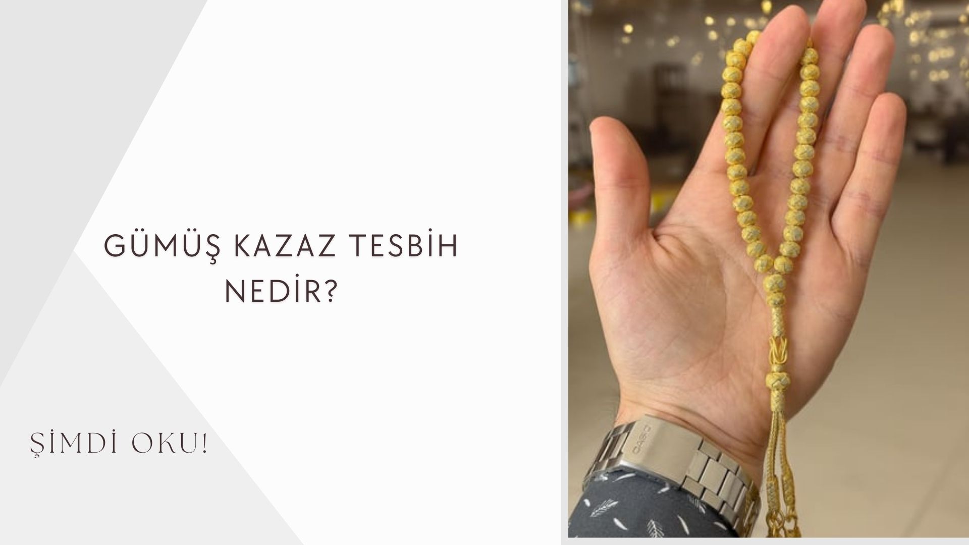 Gümüş Kazaz Tesbih Nedir?