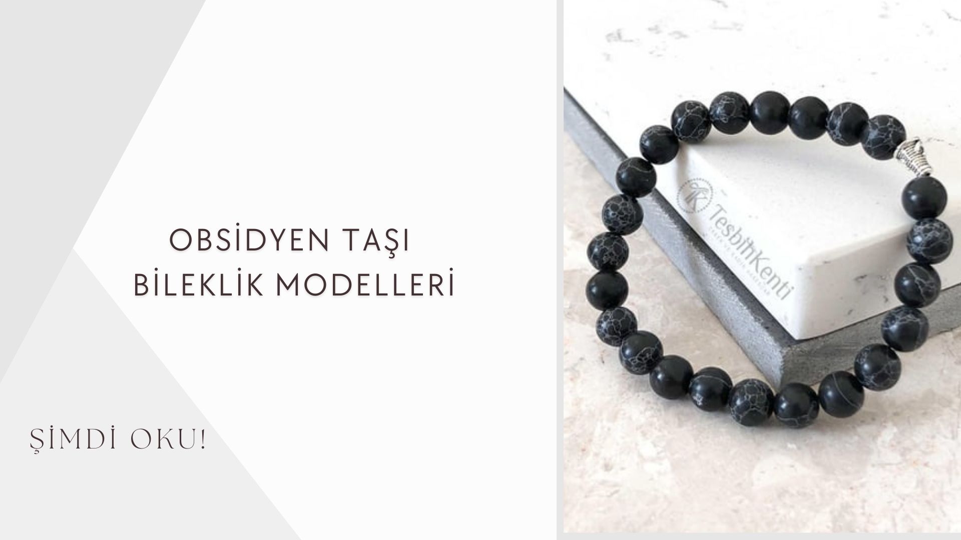 Obsidyen Taşı Bileklik Modelleri