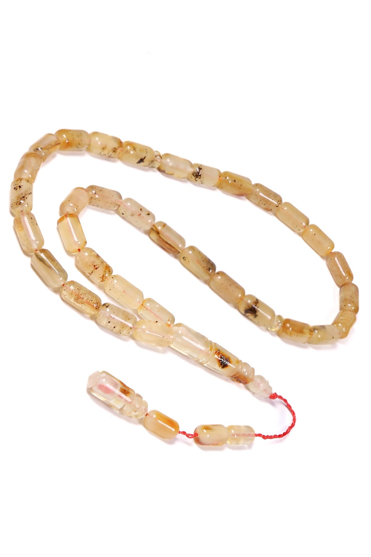 Kapsül Sistemli 2.Kalite İşçilik Kaya Damla Kehribar Tesbih