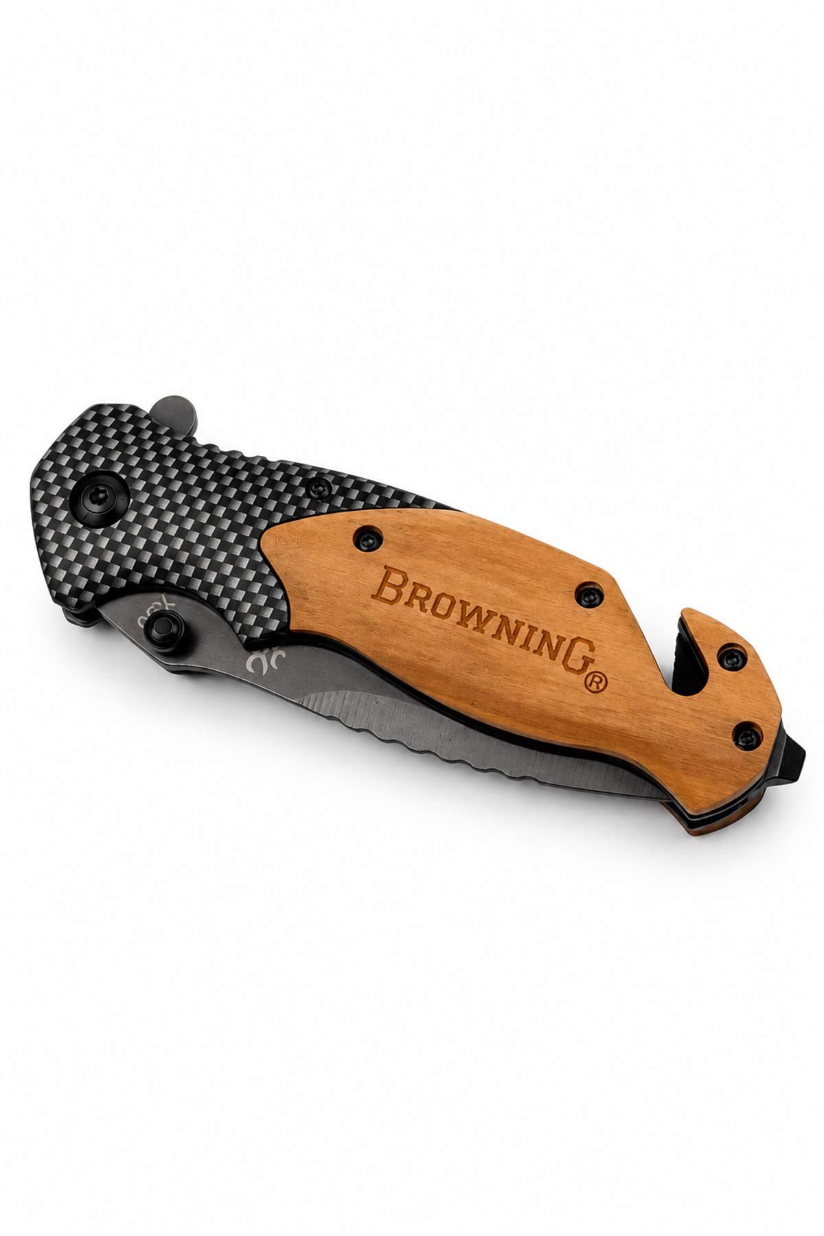 Browning Zeytin Ağacı Kabzalı Kamp ve Av Bıçağı