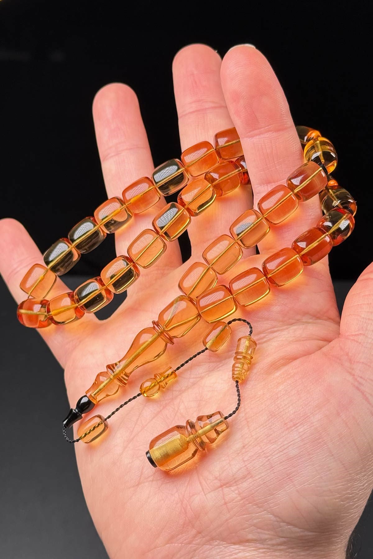 Bu Aşkı Çeken Bilir Özel İşçilik Ateş Kehribar Tesbih