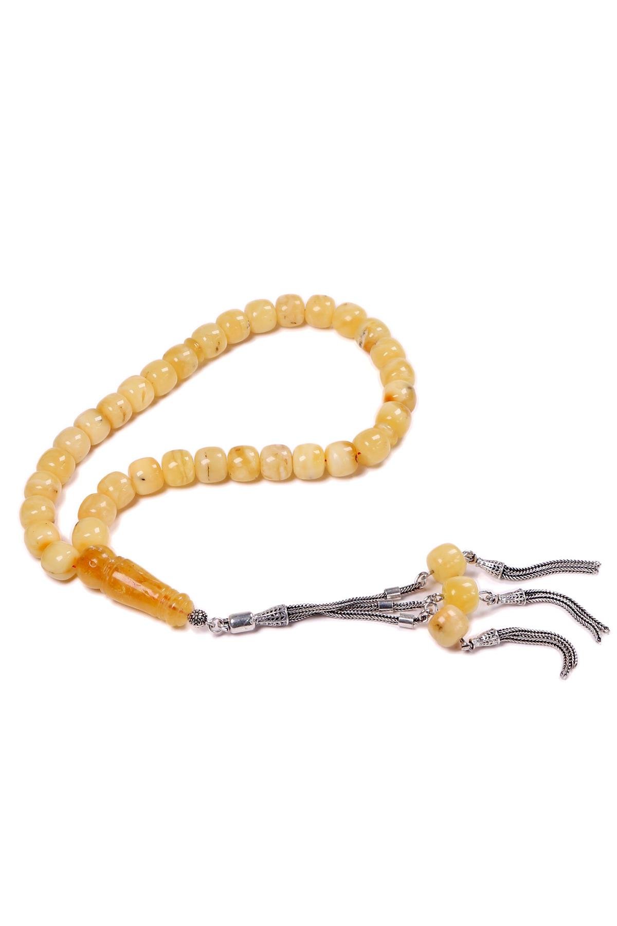 Isındımı Çam Kokusu Veren Damla Kehribar Tesbih