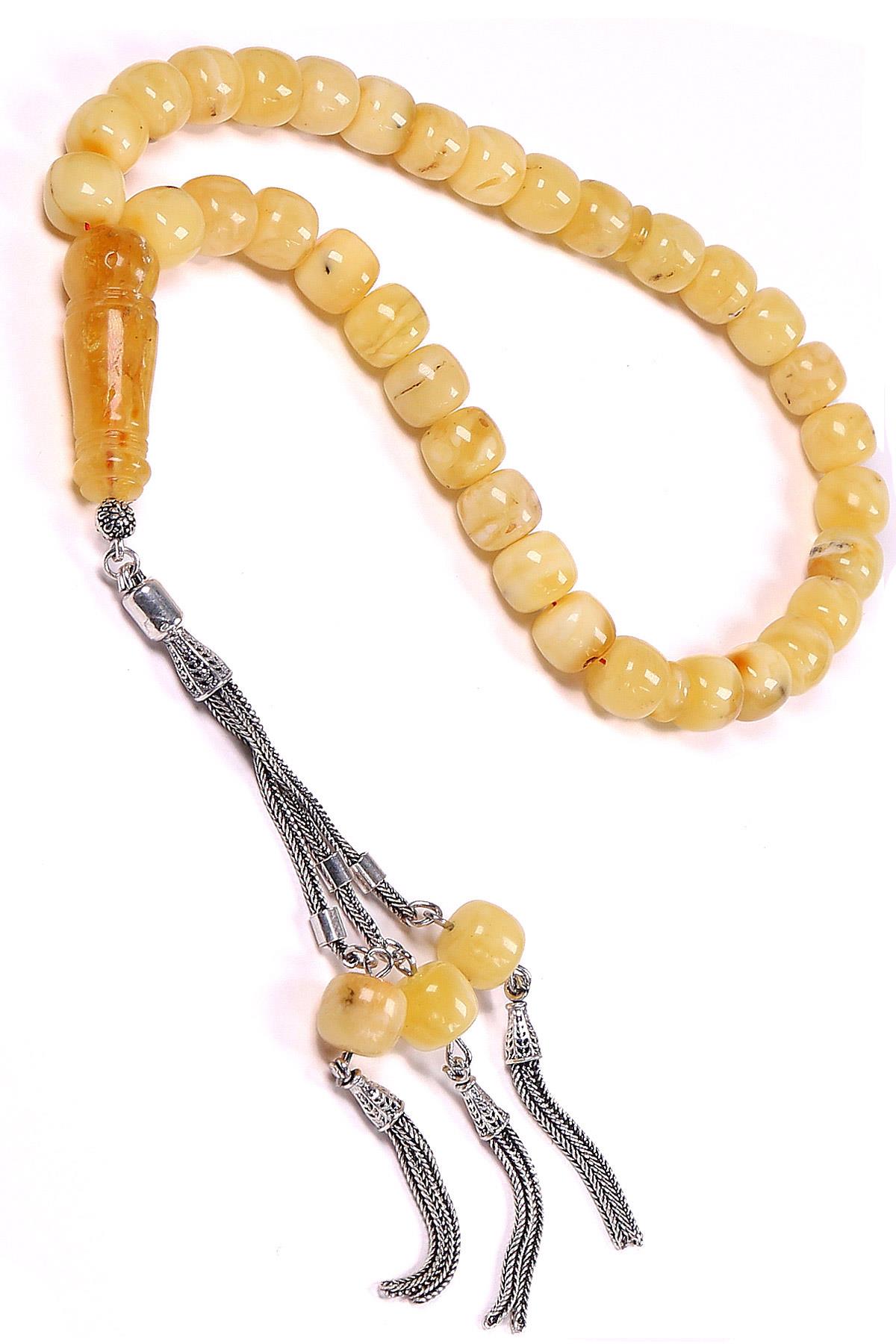 Isındımı Çam Kokusu Veren Damla Kehribar Tesbih