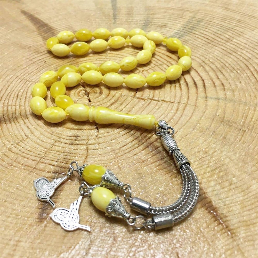 Çift Püsküllü Toz kehribar