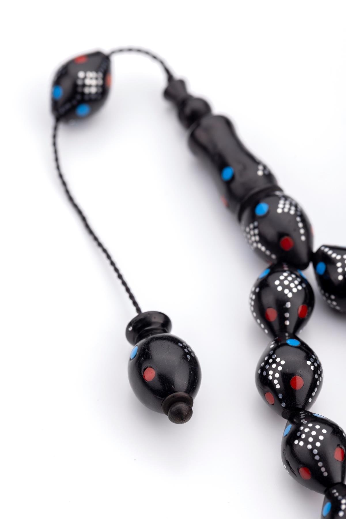 Detaylarda Sanat Oyma ve İşlemeli 17lik Kuka Tesbih