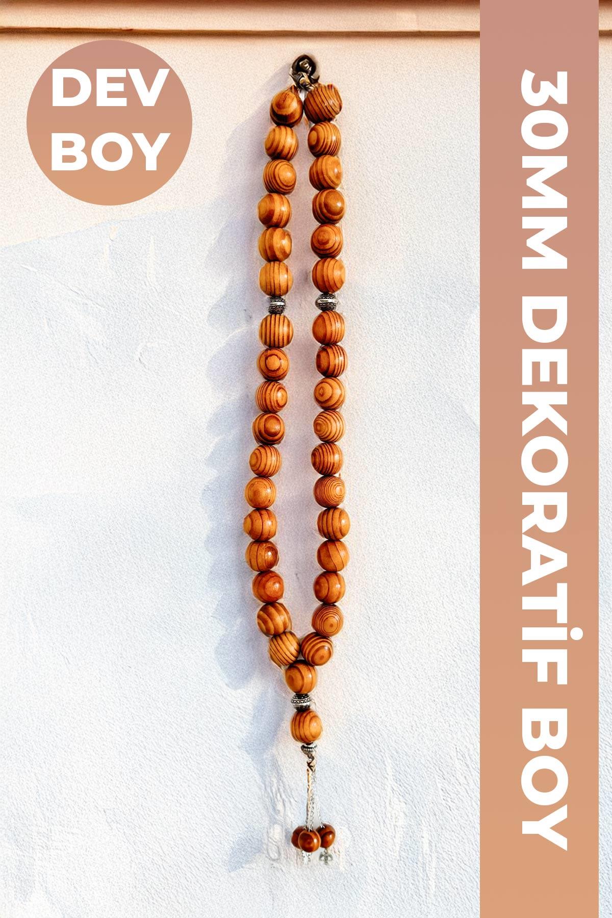 Dev Boy Dekoratif Amaçlı Bambu Ağacı Tesbih