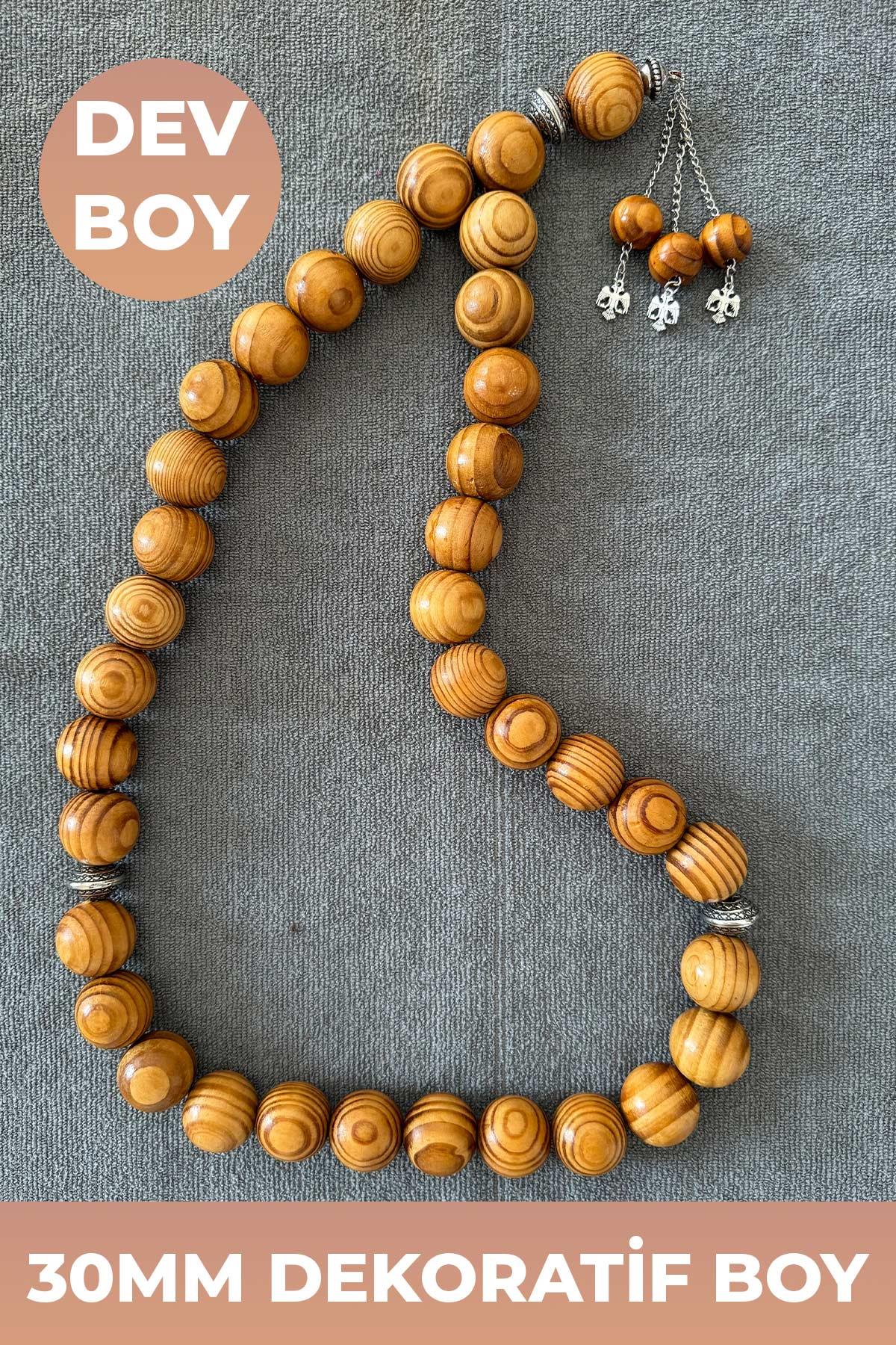 Dev Boy Dekoratif Amaçlı Bambu Ağacı Tesbih