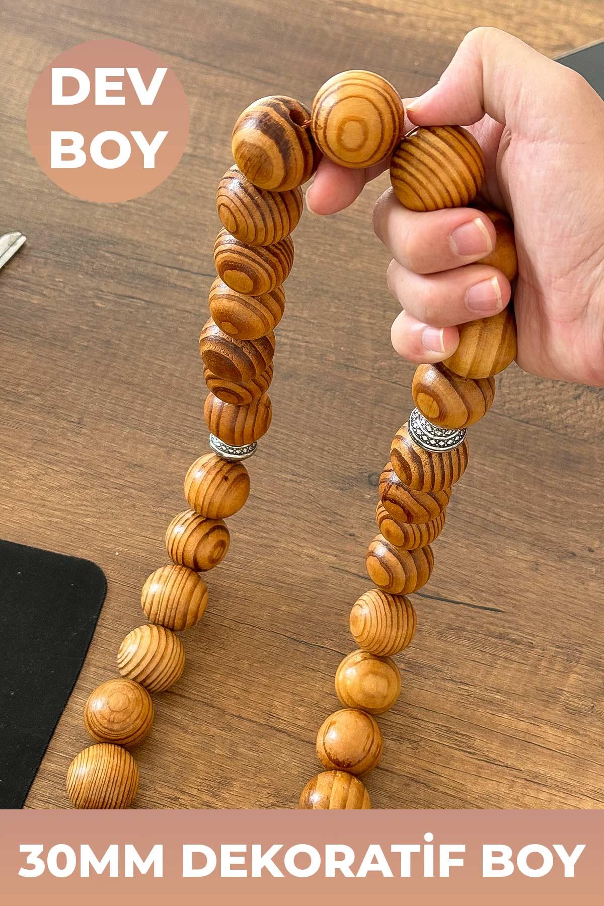 Dev Boy Dekoratif Amaçlı Bambu Ağacı Tesbih