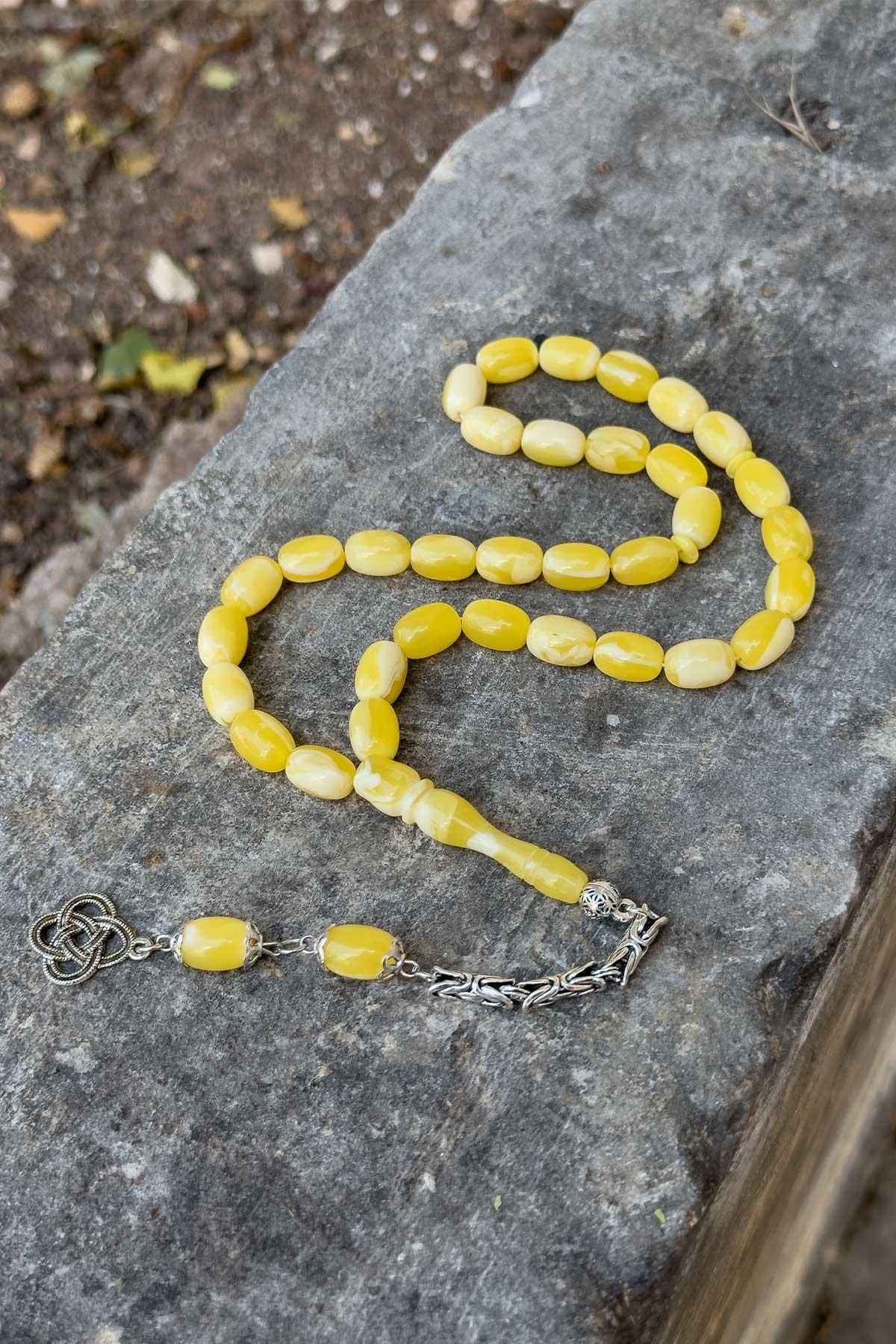 Efsane Tasarım Renk Çekim Beyrut Damla Toz Kehribar Tesbih