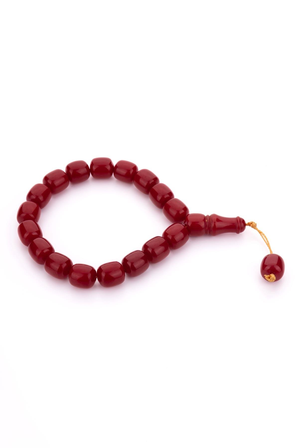 Erkeğin Stres Çarkı 17lik Bordo Maskot Tesbih