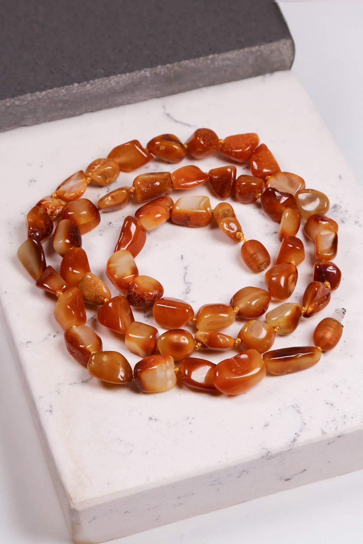 Erkek ve Kadın Doğal Damla Kehribar Kolye