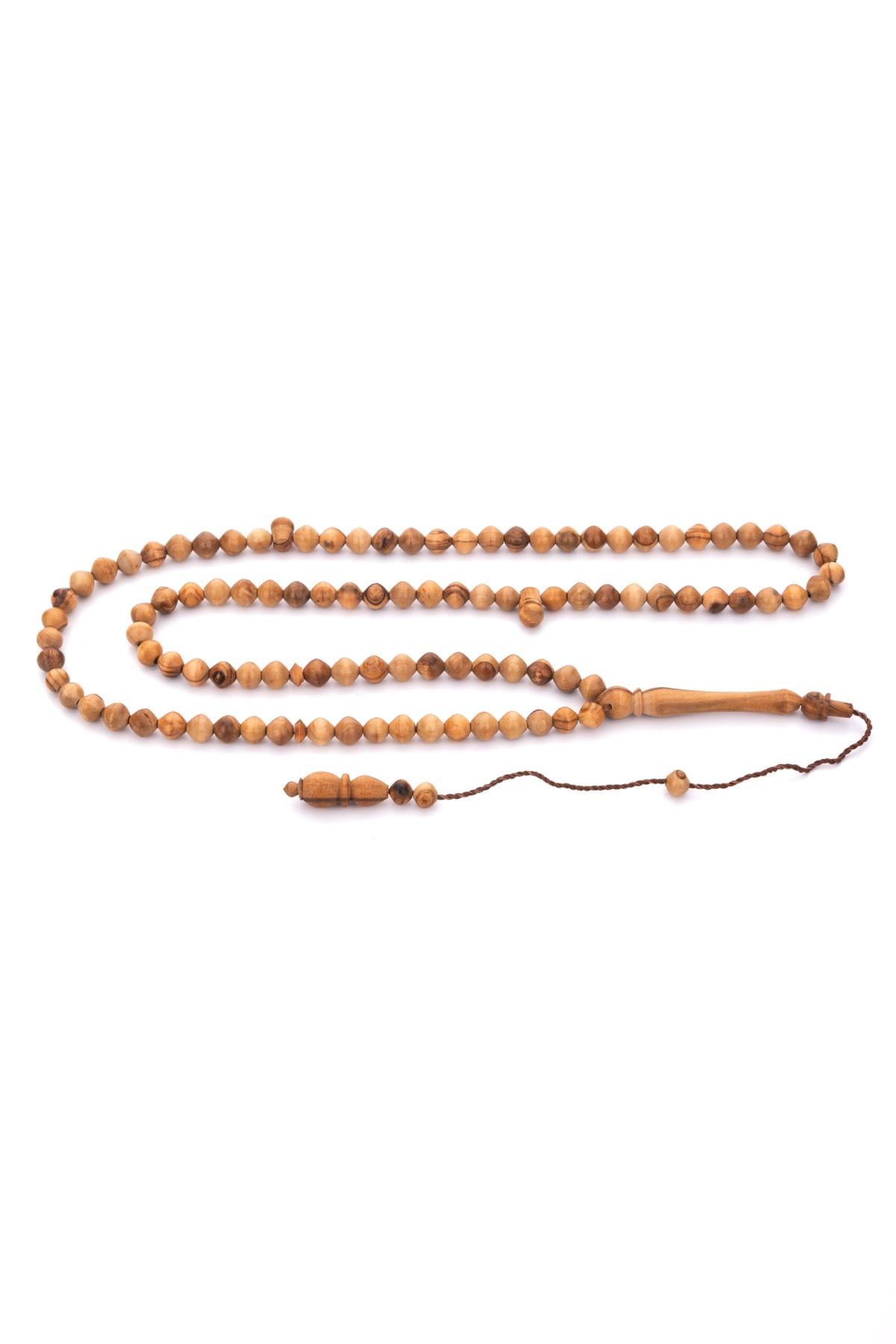 Hafif Yapısı İle 99luk Zeytin Ağacı Tesbih