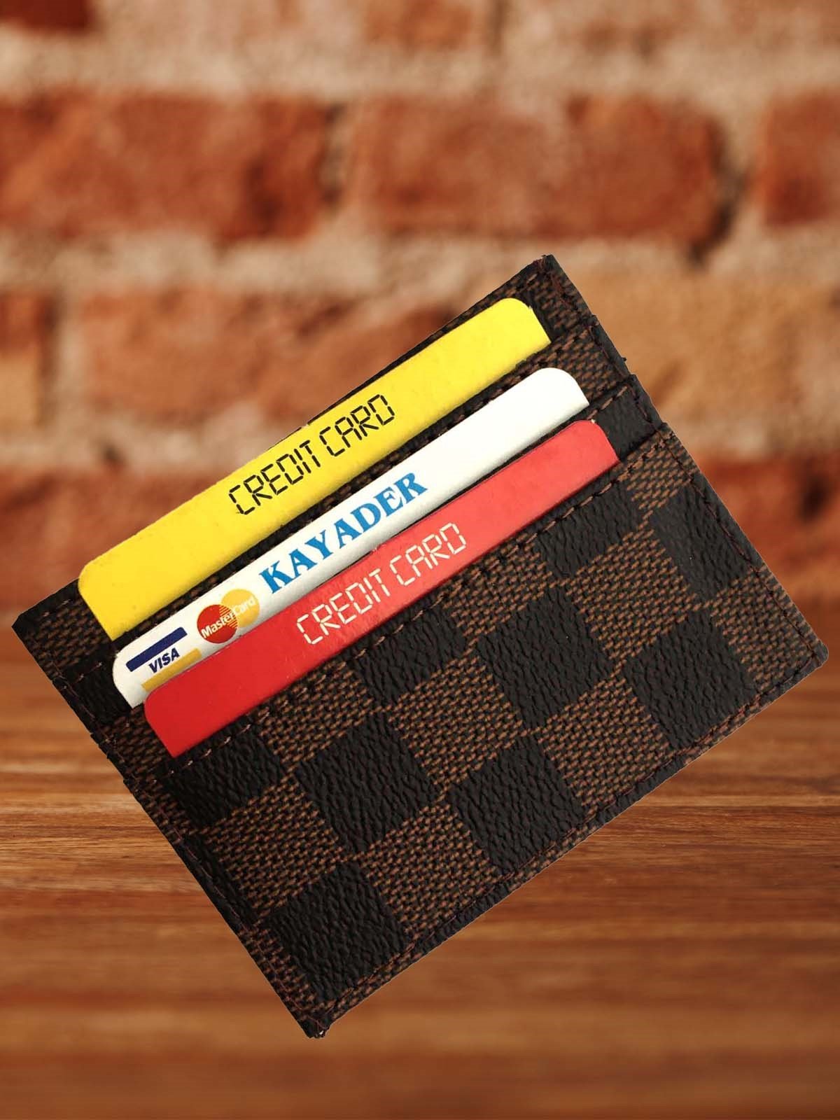 İnce Tasarımlı Kartlık ve Cüzdan