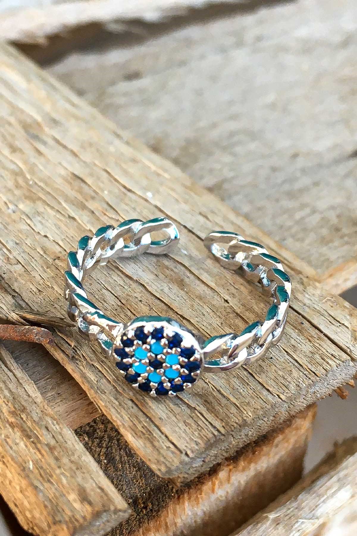 İnce Zarif Model Kadın Gümüş Yüzük