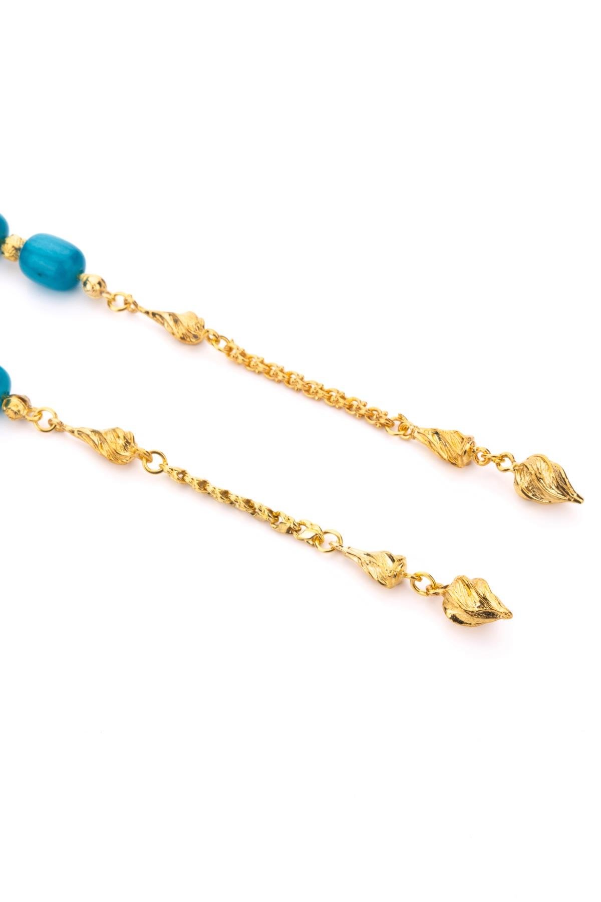 İri Taneli Özel Sarı Püsküllü Zaza Tesbih