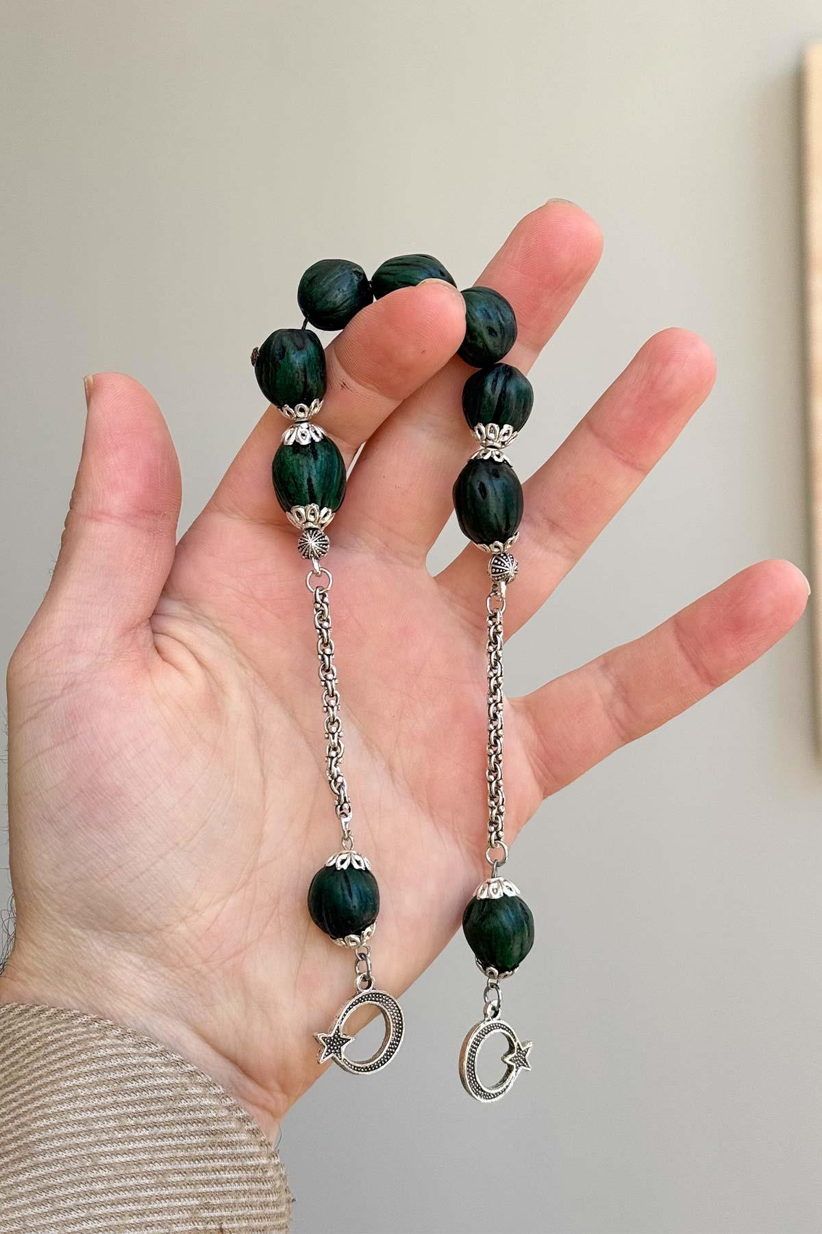 İri Taneli Sallamalık Yeşil Andız Zaza Tesbih