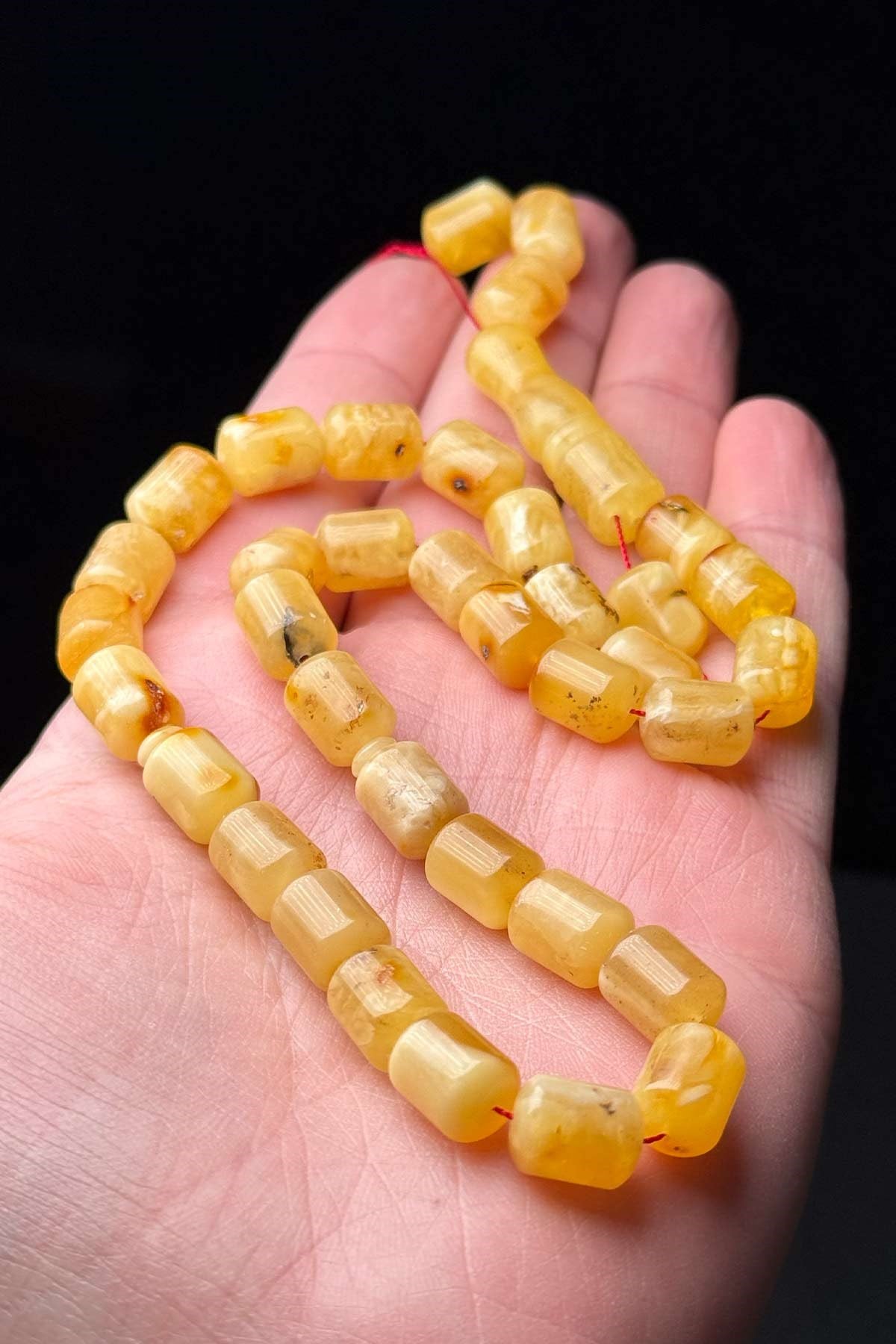 Kaliningrad Kapsül 3 Yedek Taneli Damla Kehribar Tesbih