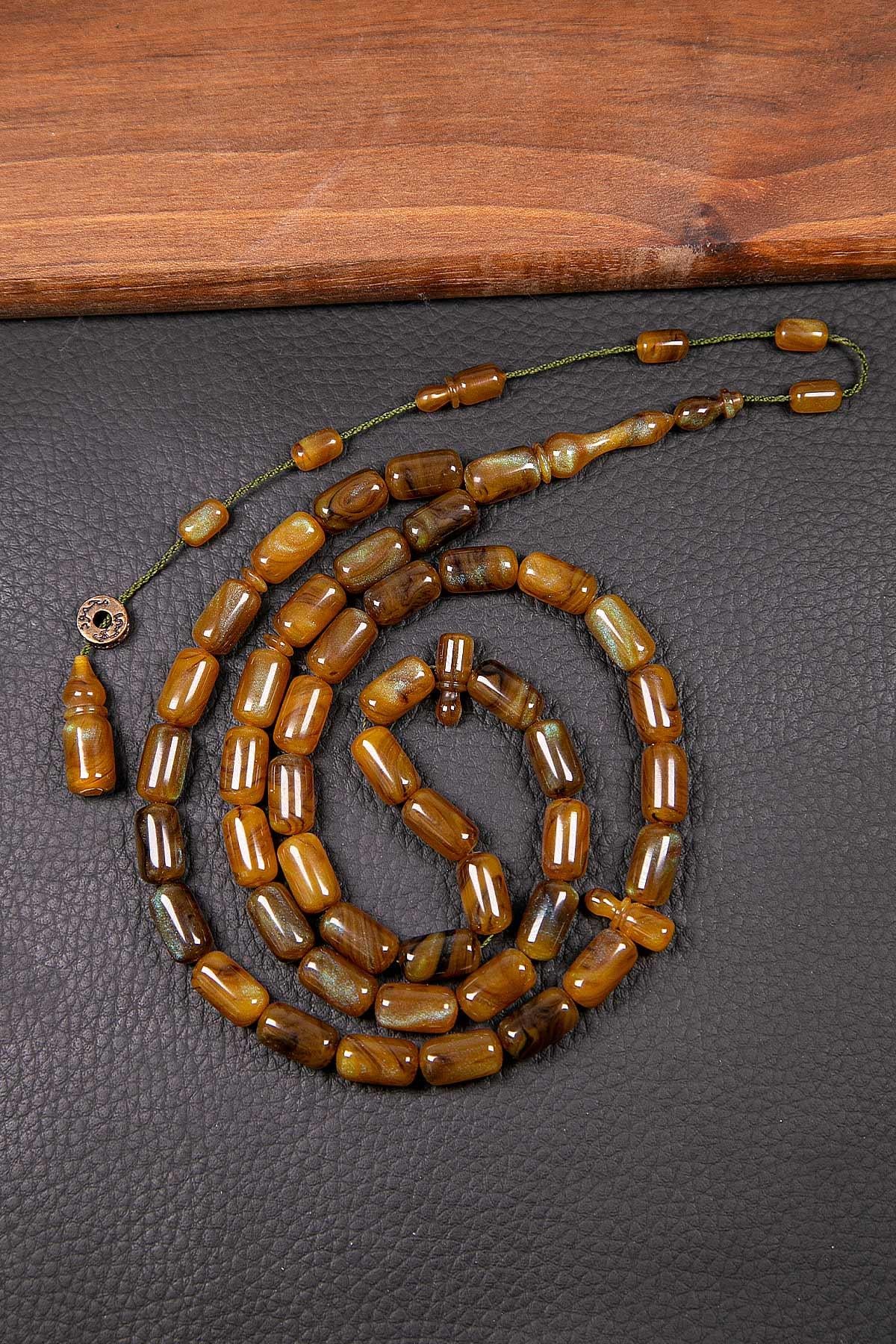 Kapsül Simli Özel Seri 45 Taneli Bakalit Sıkma Tesbih