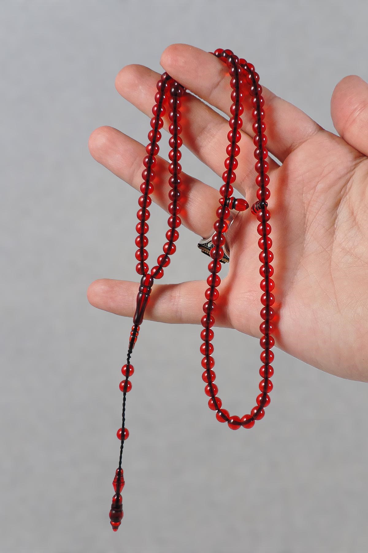 Küçük Boy 99luk Vişne Çürüğü Tesbih