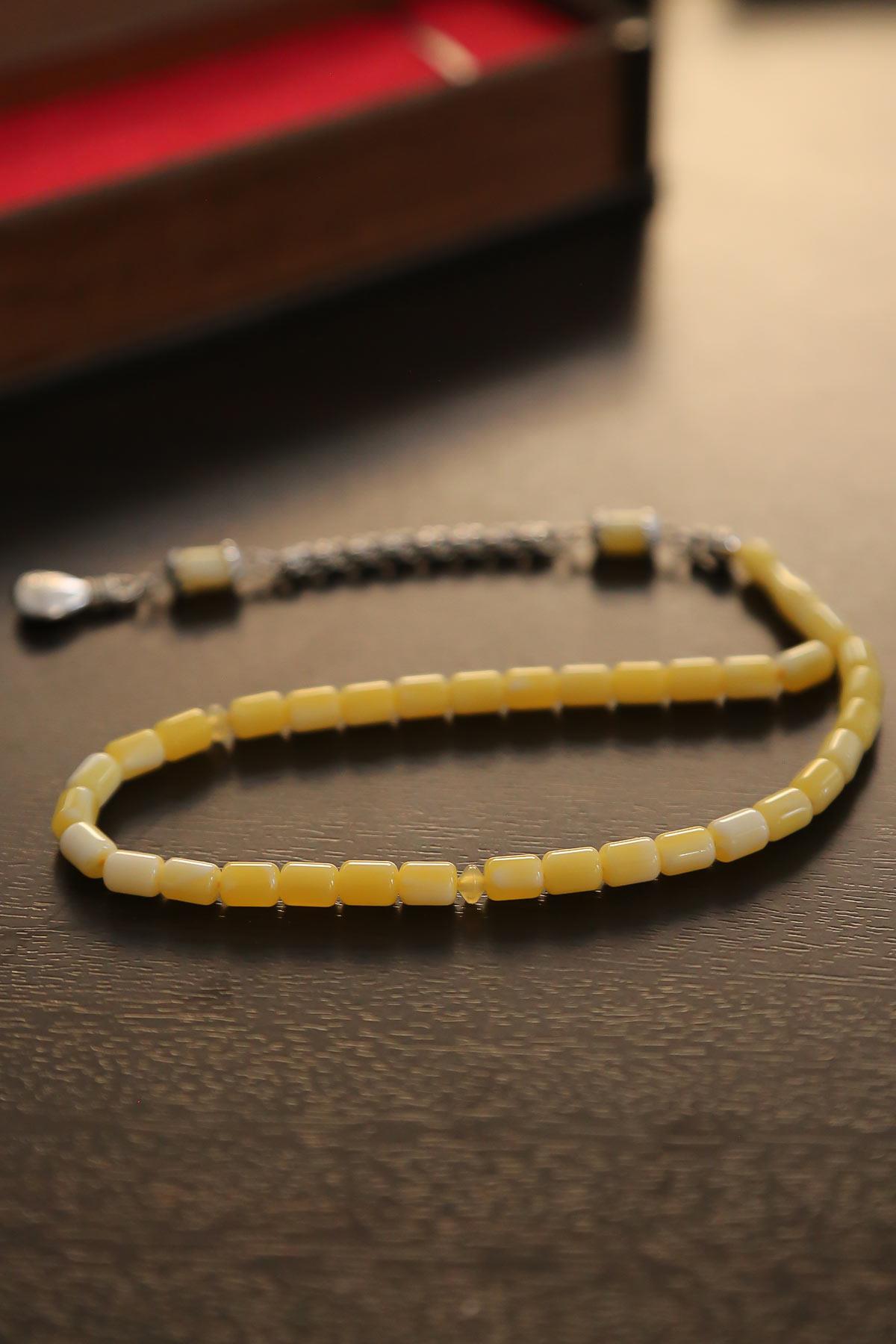 Küçük Boy Beyrut Toz Kehribar Tesbih