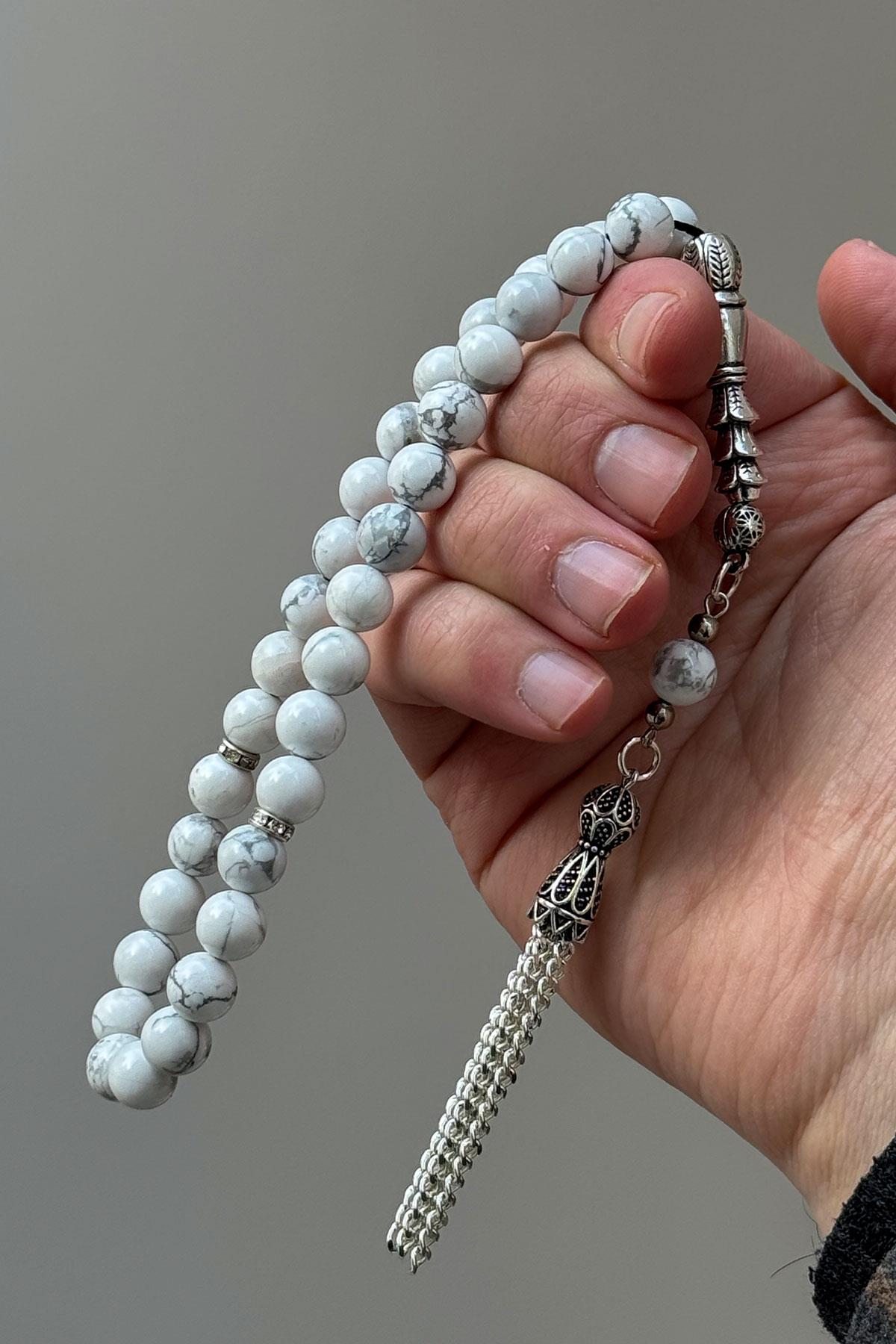 Küre Havlit Doğal Taş Tesbih