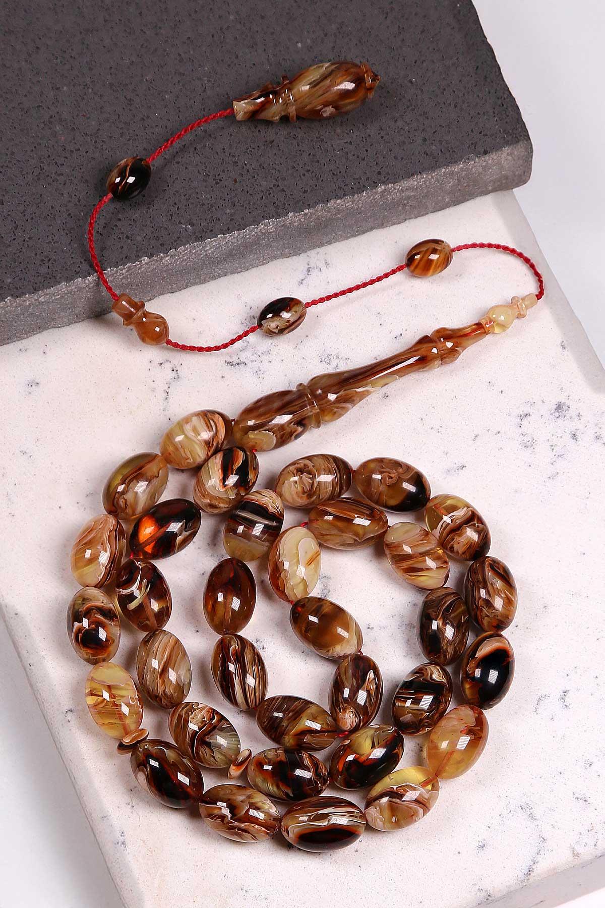 Mahmut Başkale Ustamızdan Sıkma Kehribar Tesbih