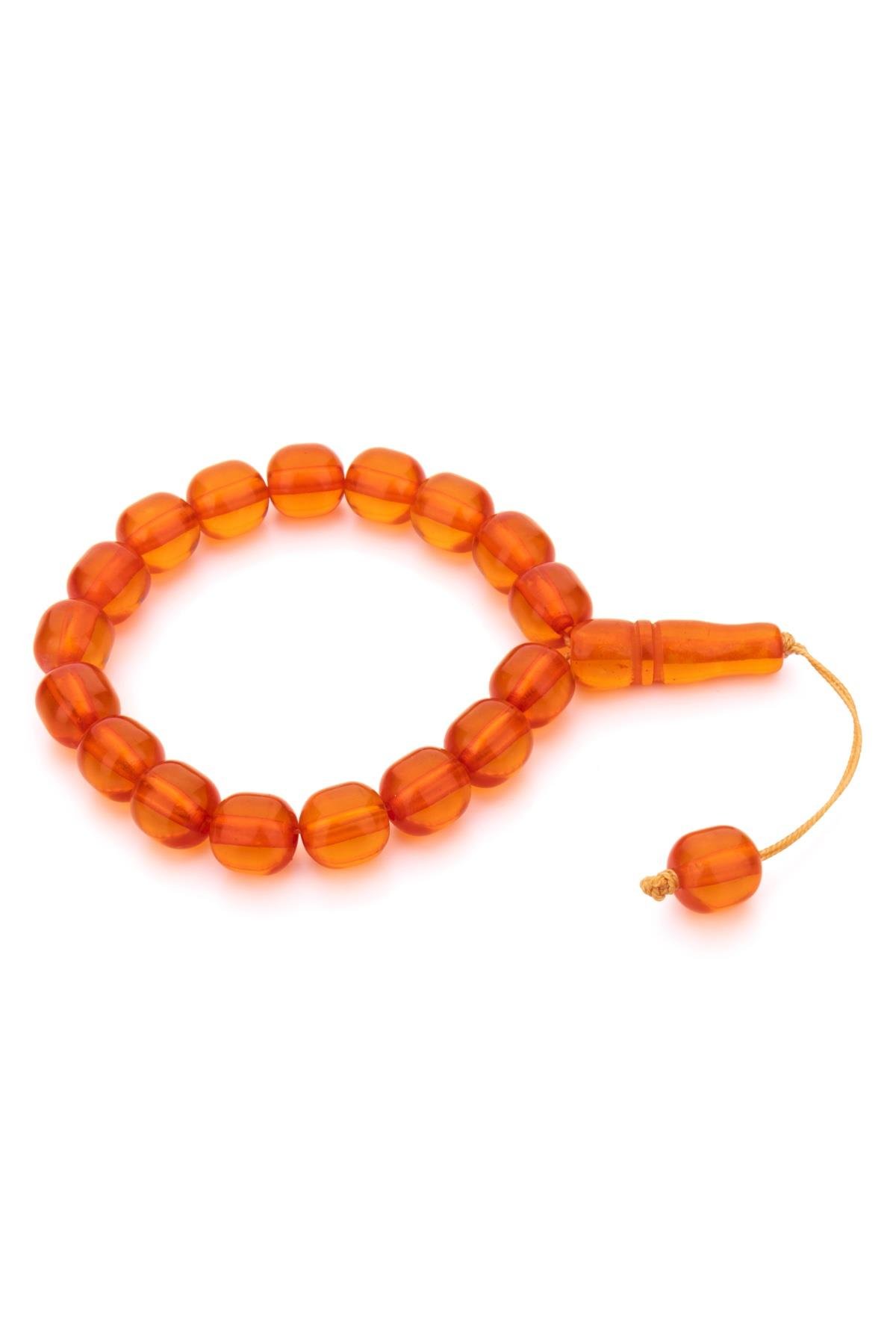 Nostaljik Model Turuncu 17lik Tesbih