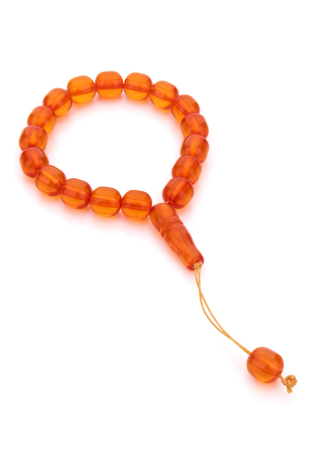 Nostaljik Model Turuncu 17lik Tesbih