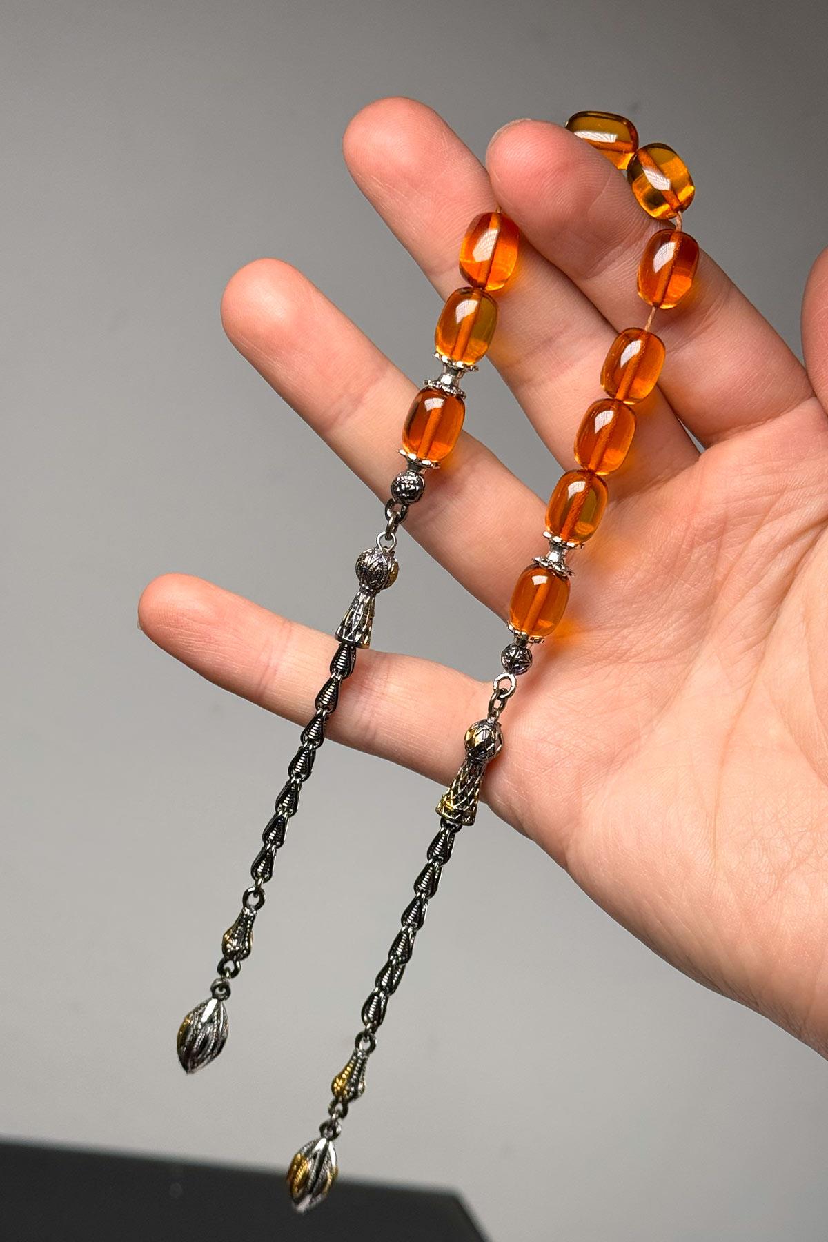 Oksitli Özel Püskül Kapsül Ateş Kehribar Zaza