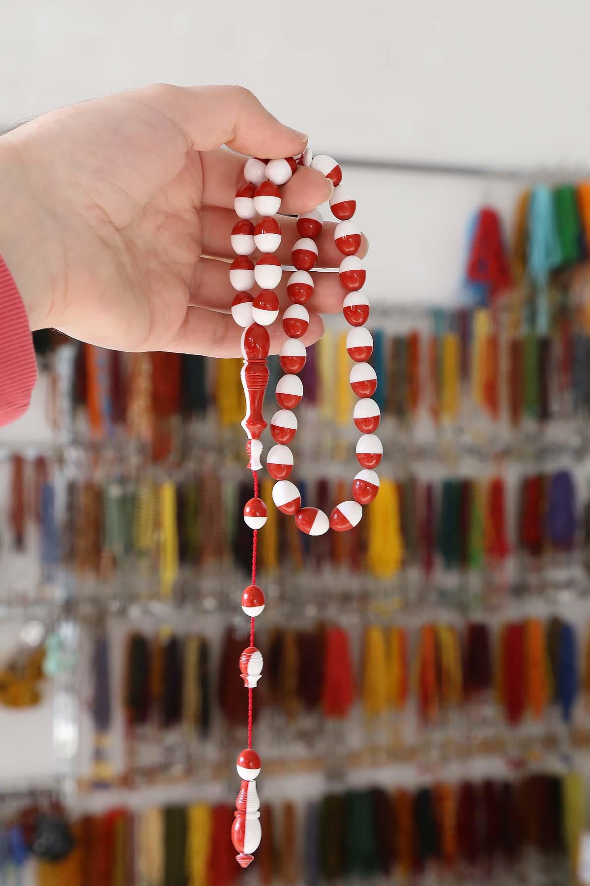 Özel İşçilik İpeksi Çekim Hisli Katalin Tesbih