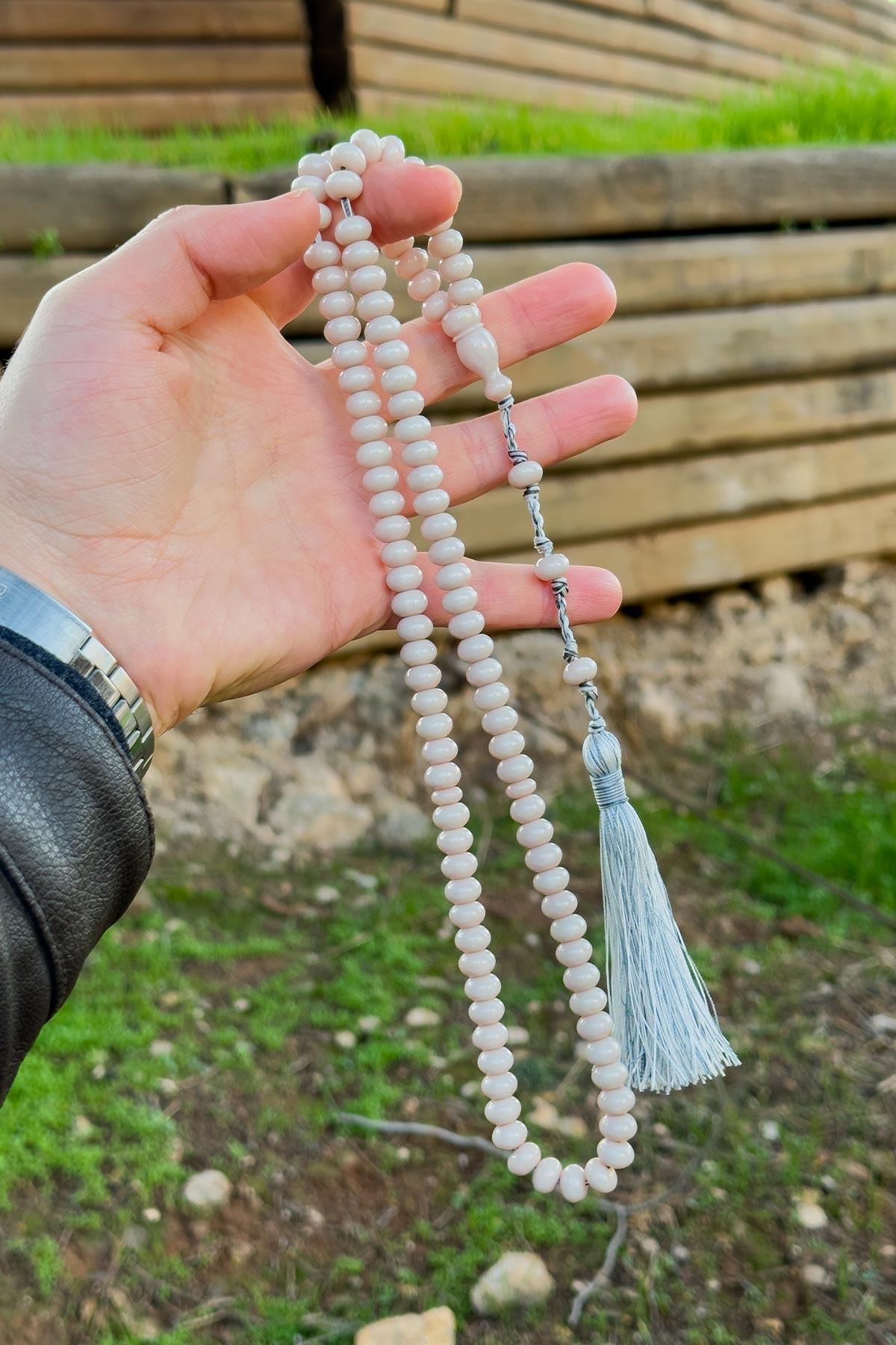 Özel Tasarım 99luk Sıkma Kehribar Tesbihimiz