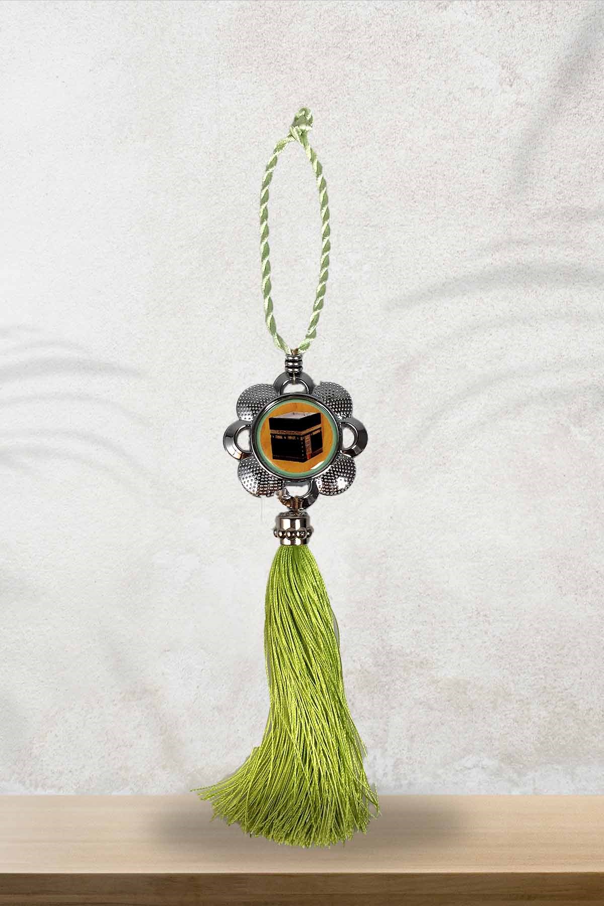 Papatya Model Kabe ve Arapça Yazılı Çift Taraflı Araba Ev Ofis Süsü