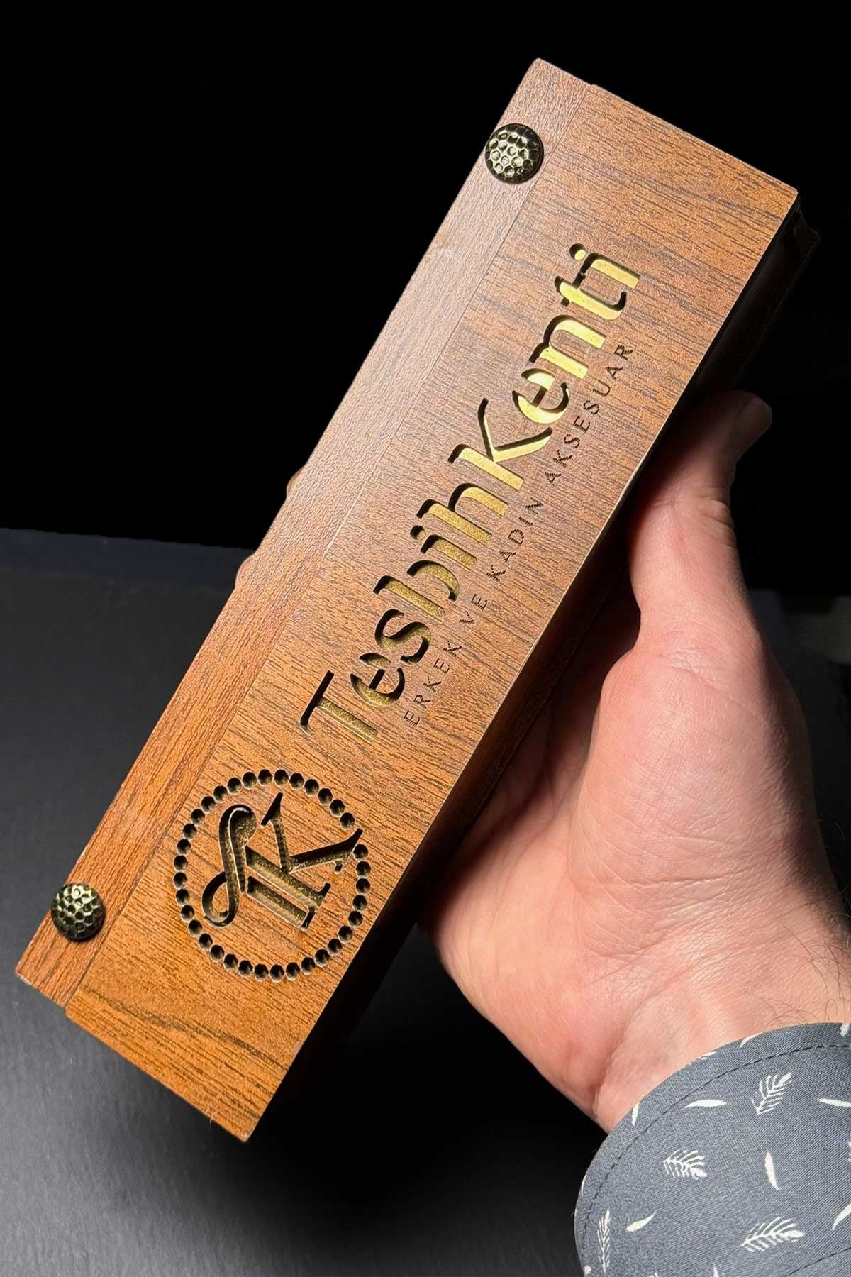 Renk Geçişli Usta İşçilik Ateşi Kehribar Tesbih